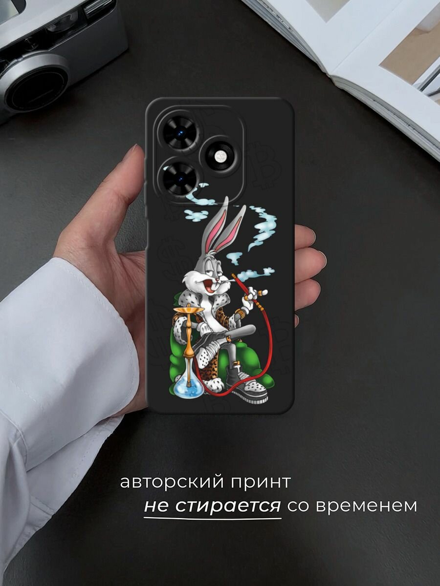 Чехол на Текно Спарк Го 2024 / Спарк 20C матовый — фото 1