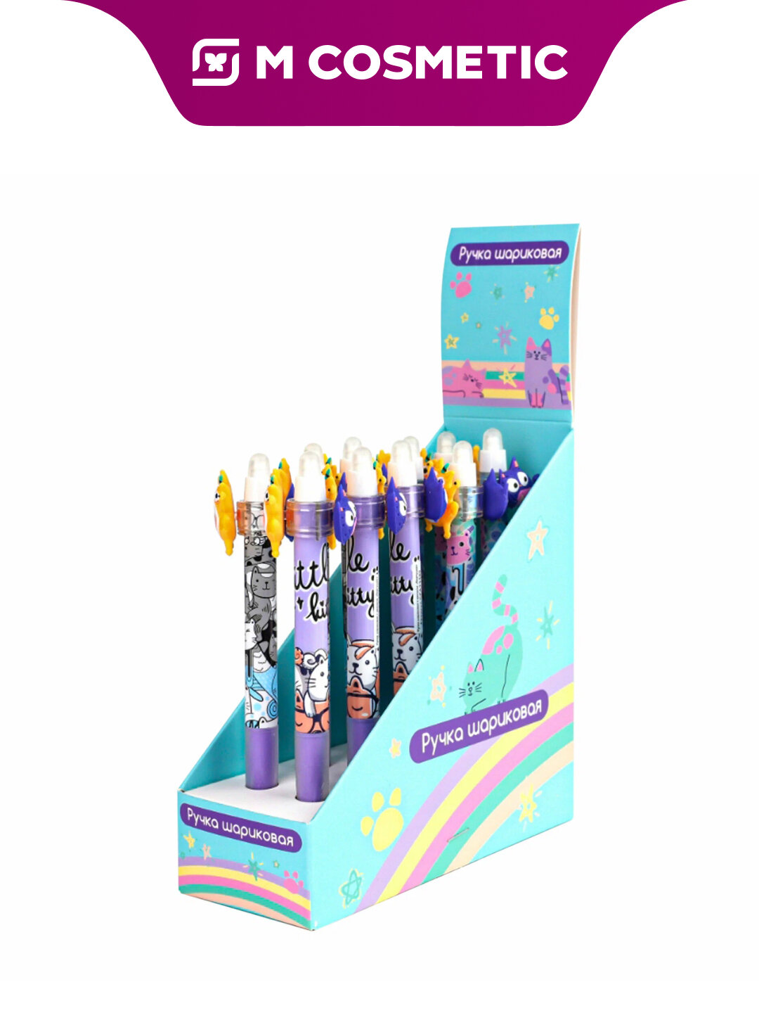 Шариковая ручка Магнит "Вертушка", оригинальная, эргономичный дизайн — фото 1