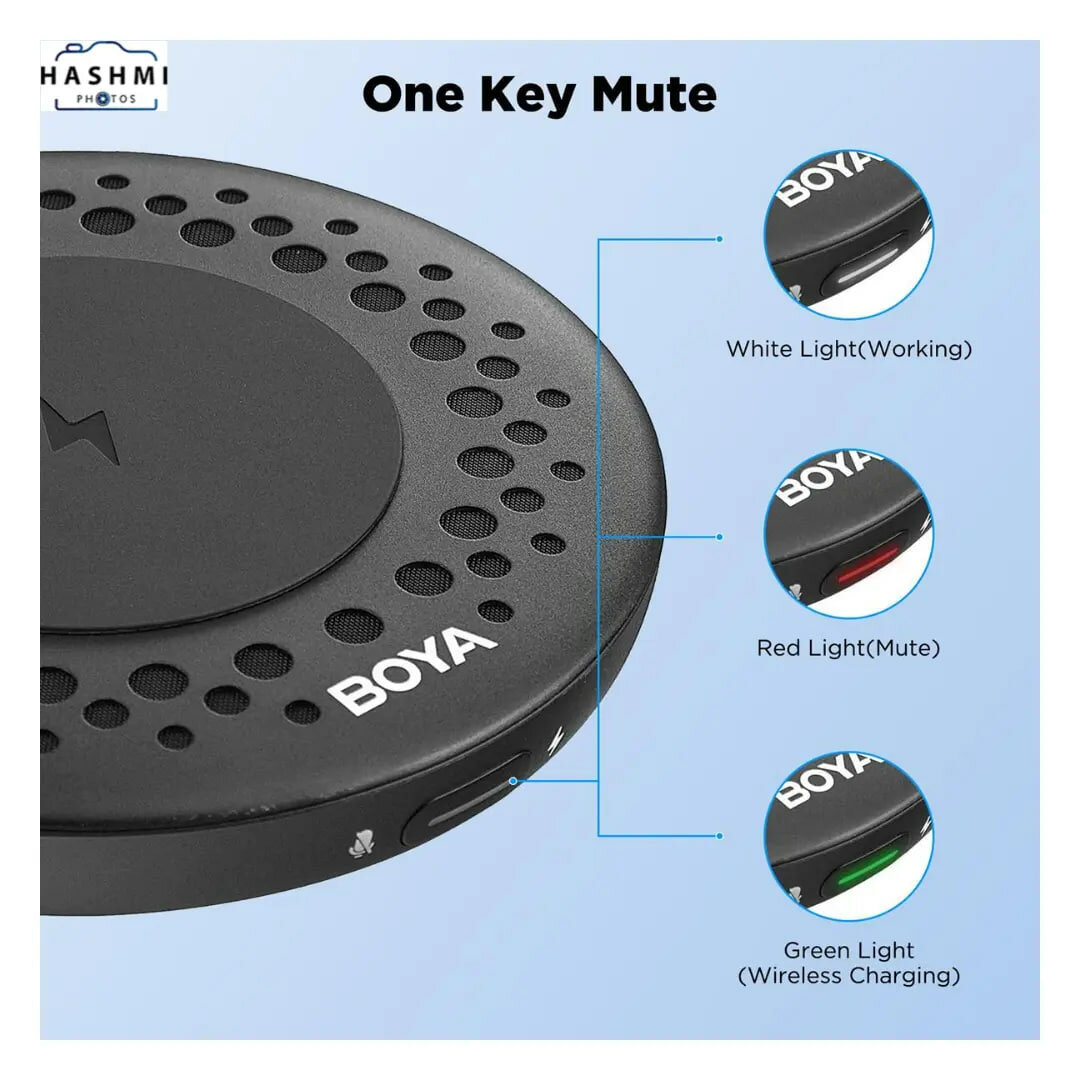 Микрофон BOYA Blobby, 360°, USB, конференц-версия, беспроводной