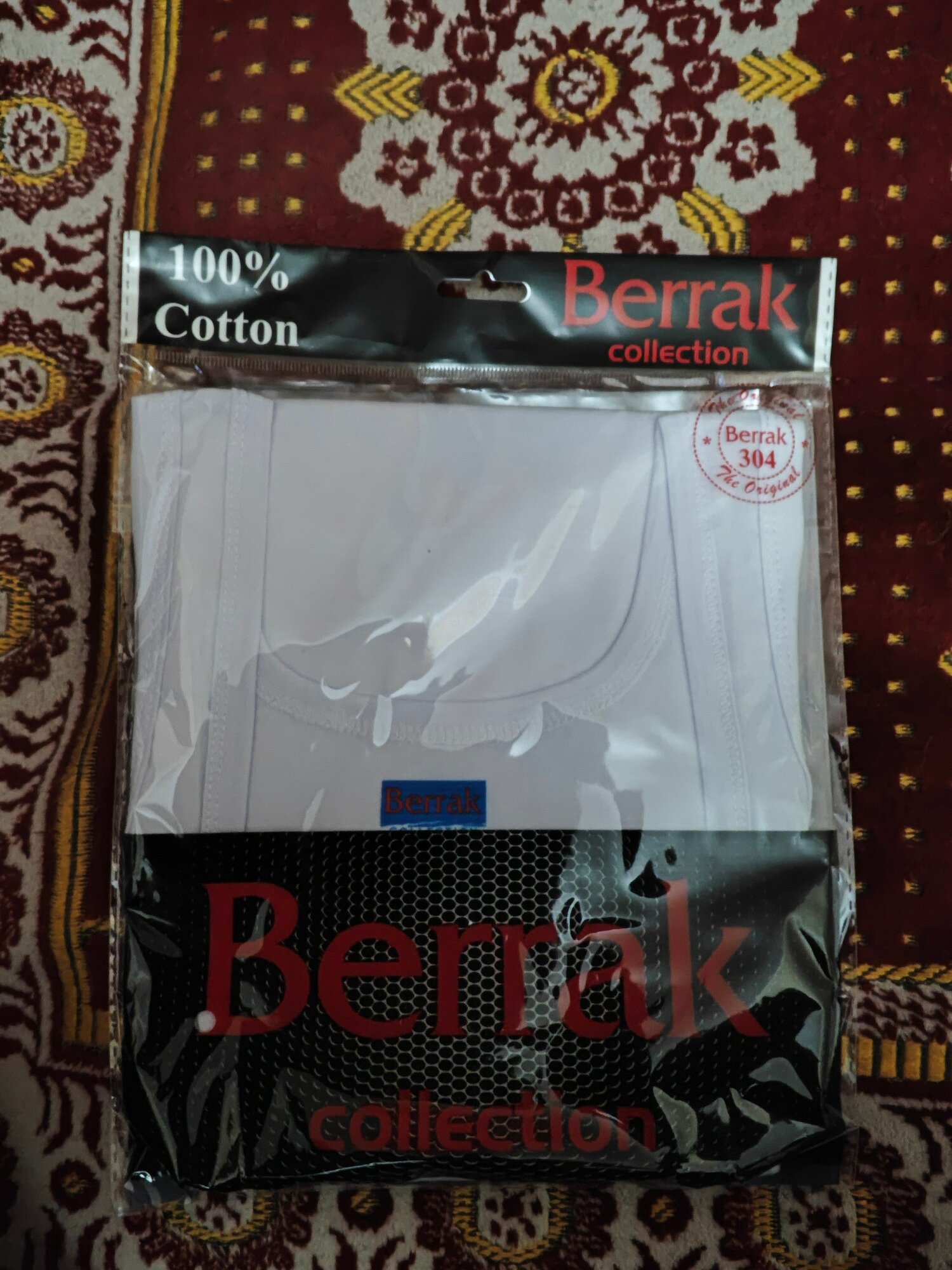 Майка berrak, 1 шт., размер L, 000 белый — фото 1