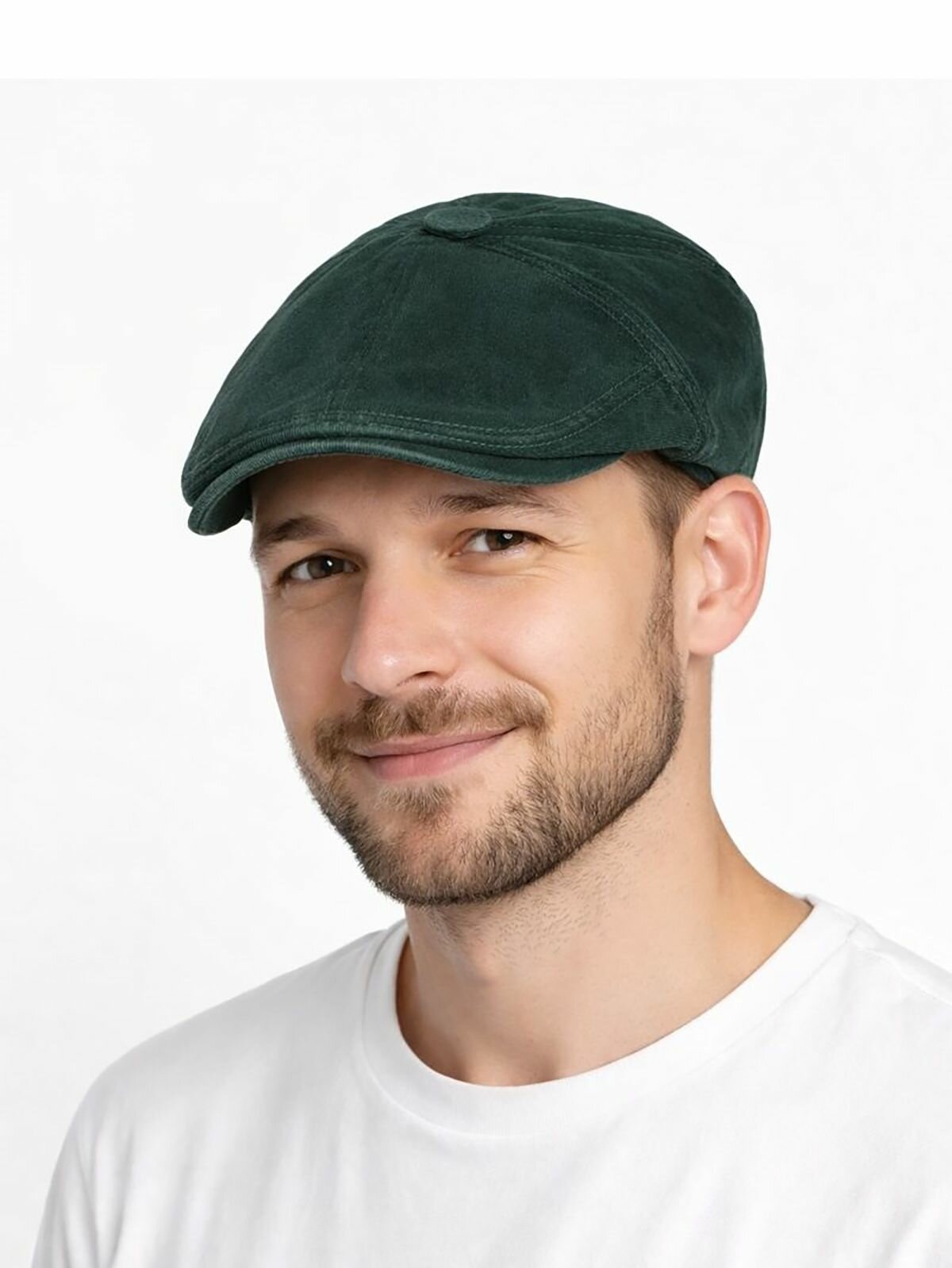 Бейсболка Karoca Весна-лето 2026 для мужчин, размер 58, зеленый — фото 1