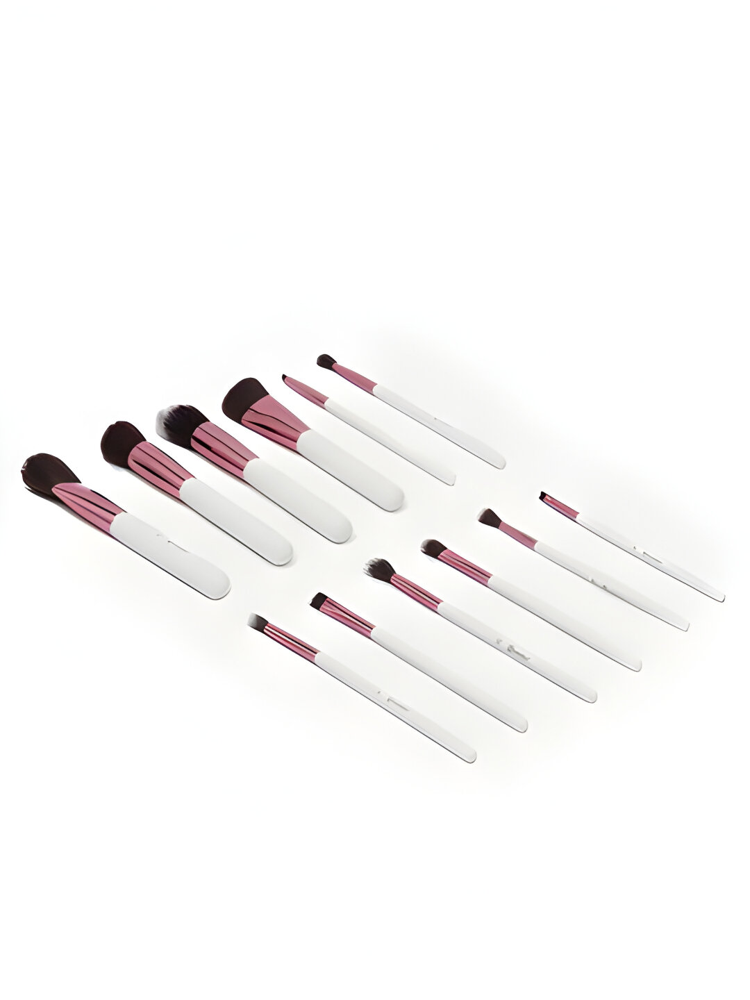 Профессиональный набор кистей для макияжа, 12 штук, с чехлом