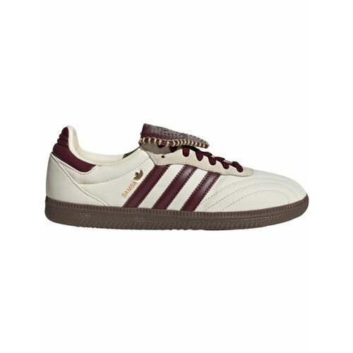 фото Кеды adidas samba long tongue w, полнота f (eu)/ на среднюю стопу, размер 3,5 uk, бежевый