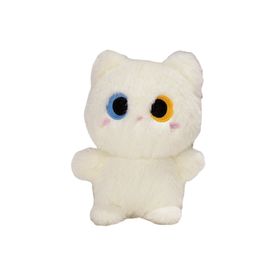 Плюшевая игрушка-антистресс унисекс BANLI Милая Кошка-Компаньон, 20 cm, Heterochromia