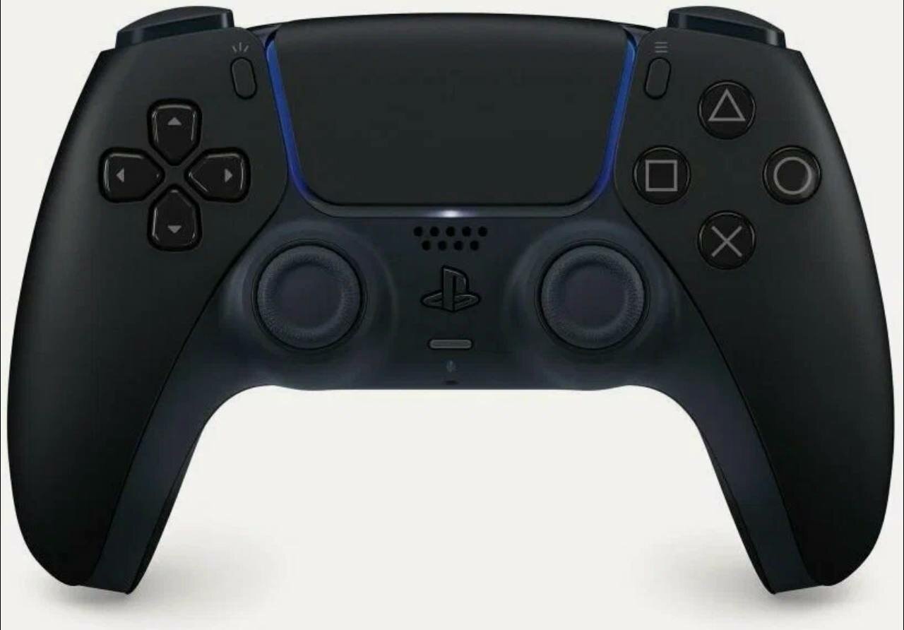 Геймпад DualShock, беспроводной, для PS4 и ПК, акселерометр и гироскоп, цвет черный — фото 1