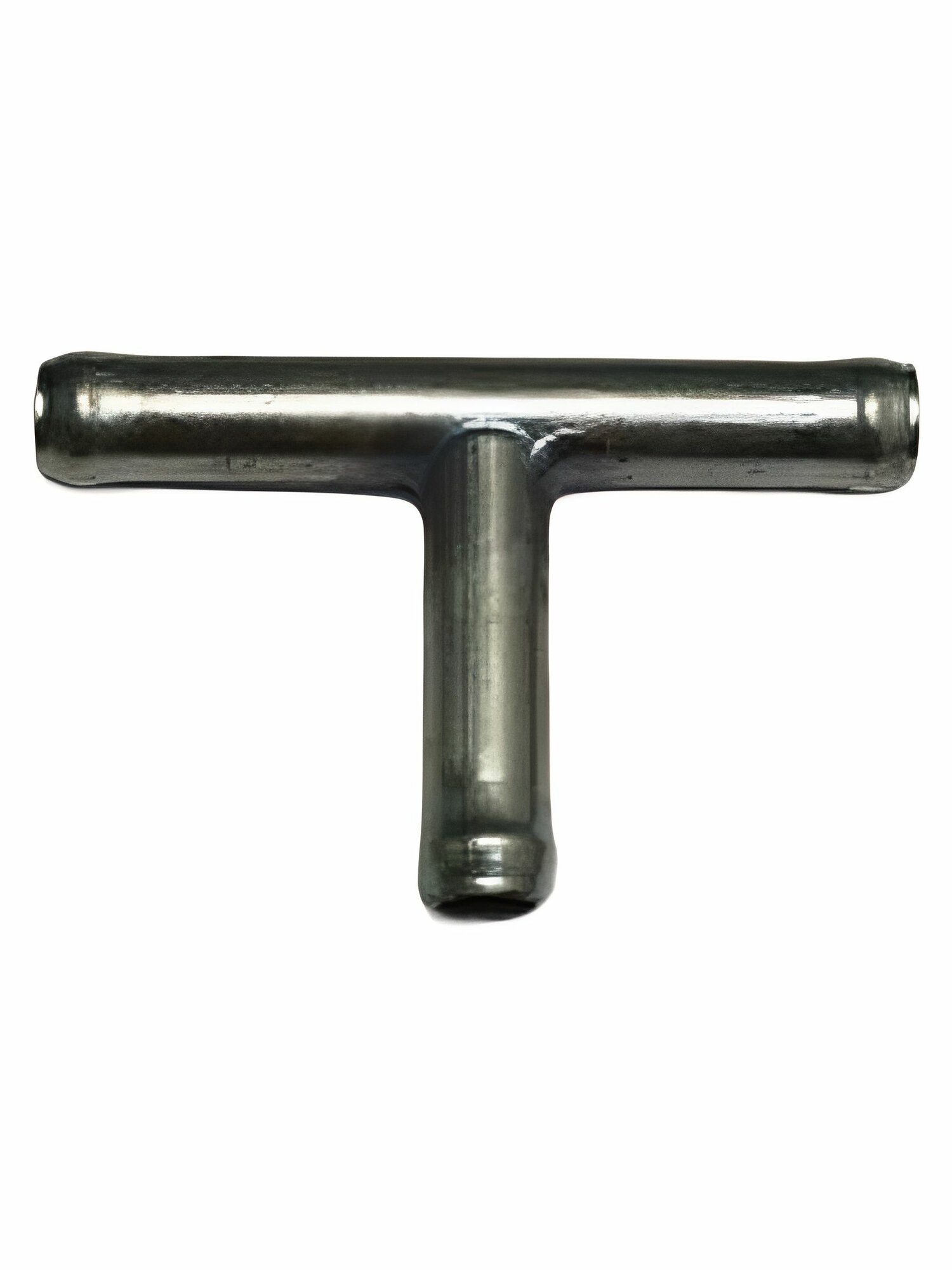 Тройник соединитель шланга D 8х8х8мм металл (1 шт.)