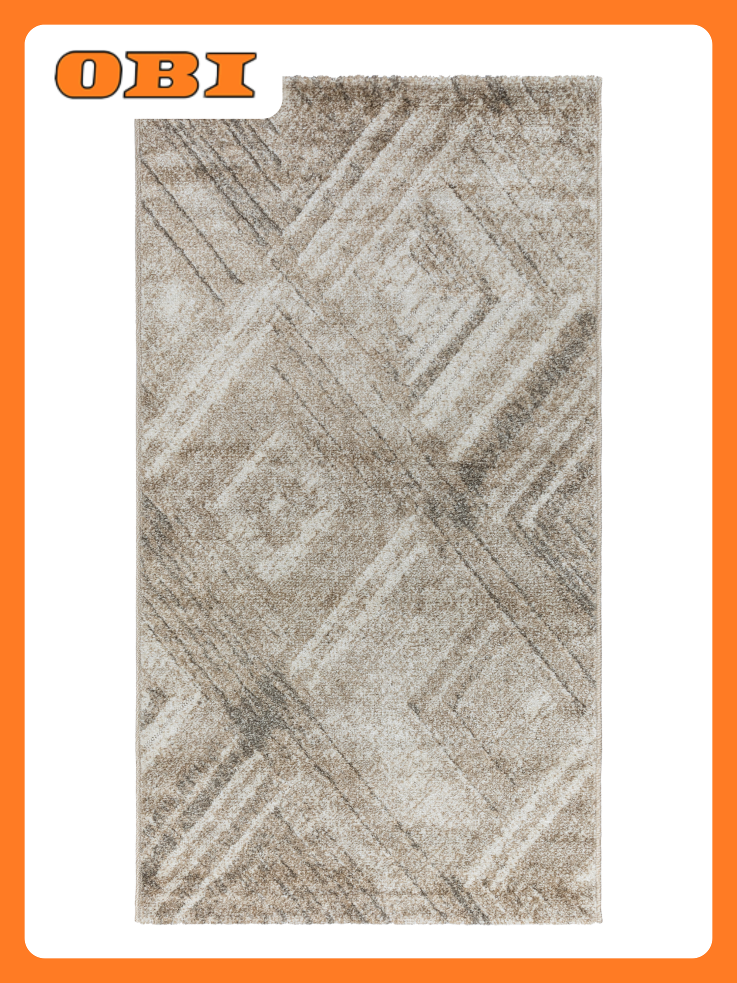 Ковер GLADIS M695A 08x15 м полипропилен джутовая основа бежевый