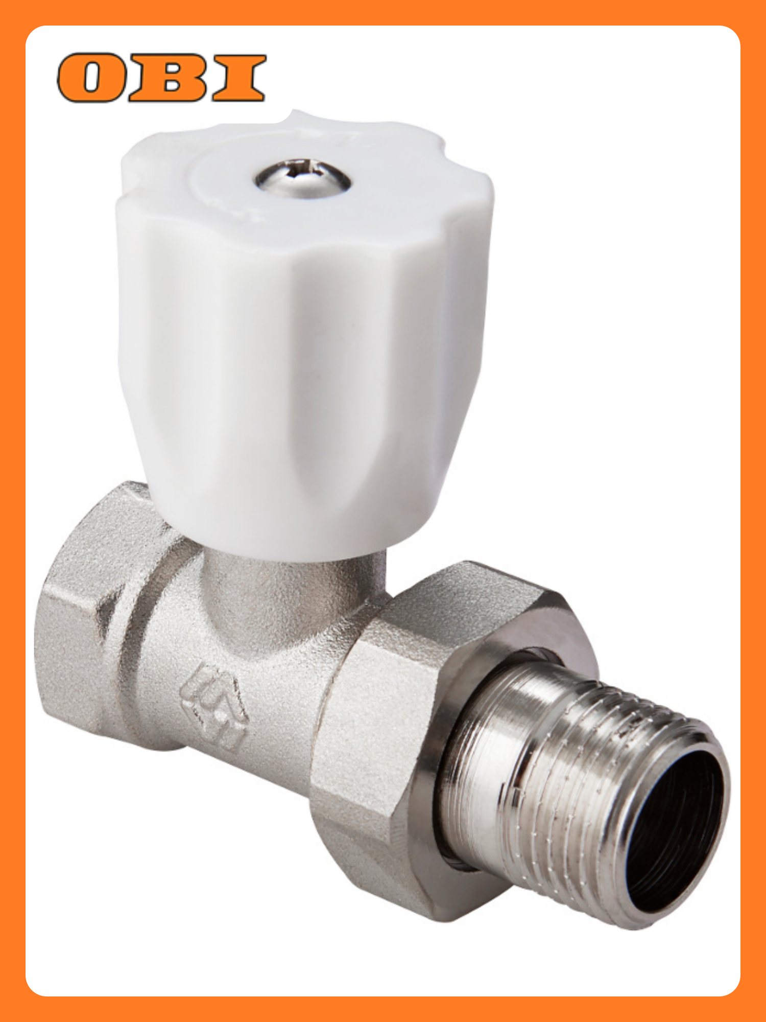 Кран Masterprof для радиатора латунь прямой 1/2