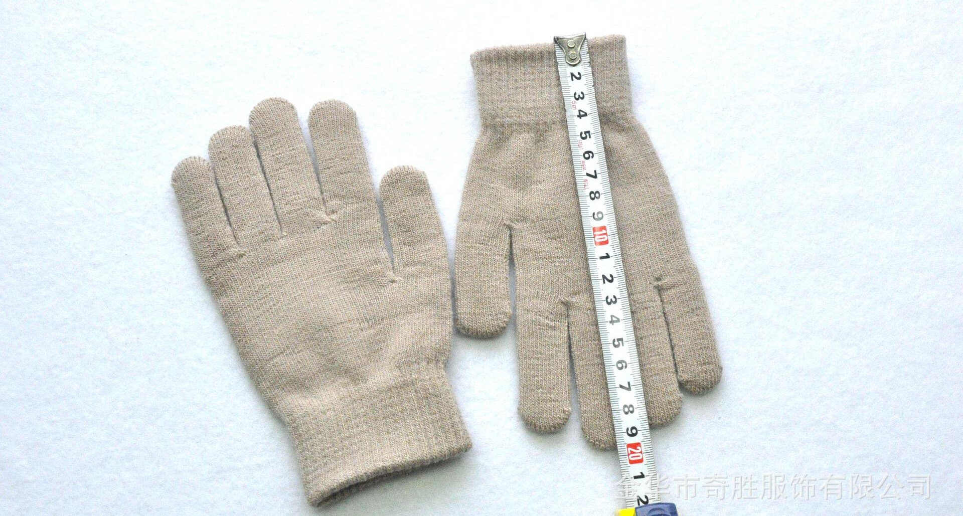 Перчатки  для девочек и женщин, размер 7.5, белый — фото 1