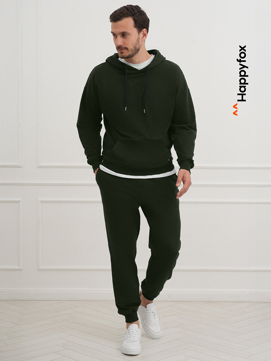 Костюм спортивный Happyfox Для мужчин размер 52 хаки