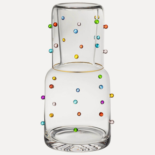 Изображение товара Графин с крышкой-стаканом colors 750/290 мл KSG-685-143