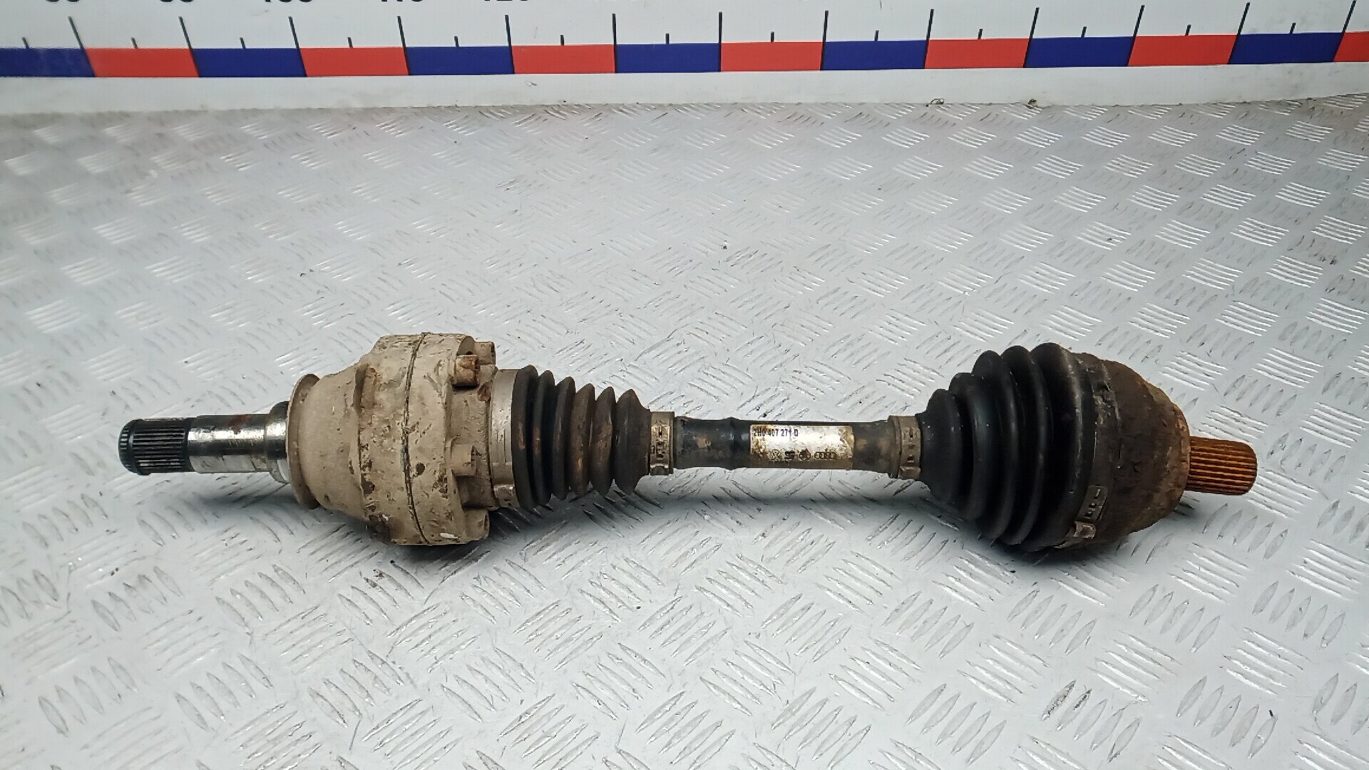 Привод передний левый VOLKSWAGEN AMAROK 1, Номер 2H0407271D