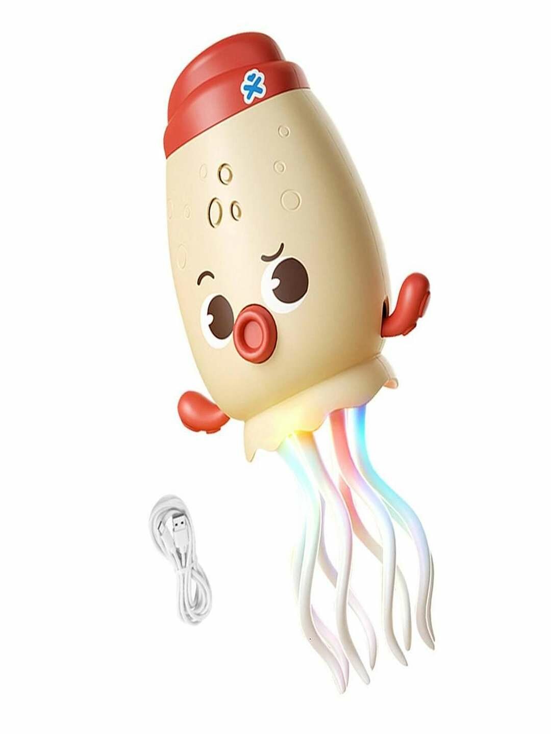 Электрическая игрушка "танцующий осьминог", Подходит для детей в возрасте от 1 до 8 лет, белый.