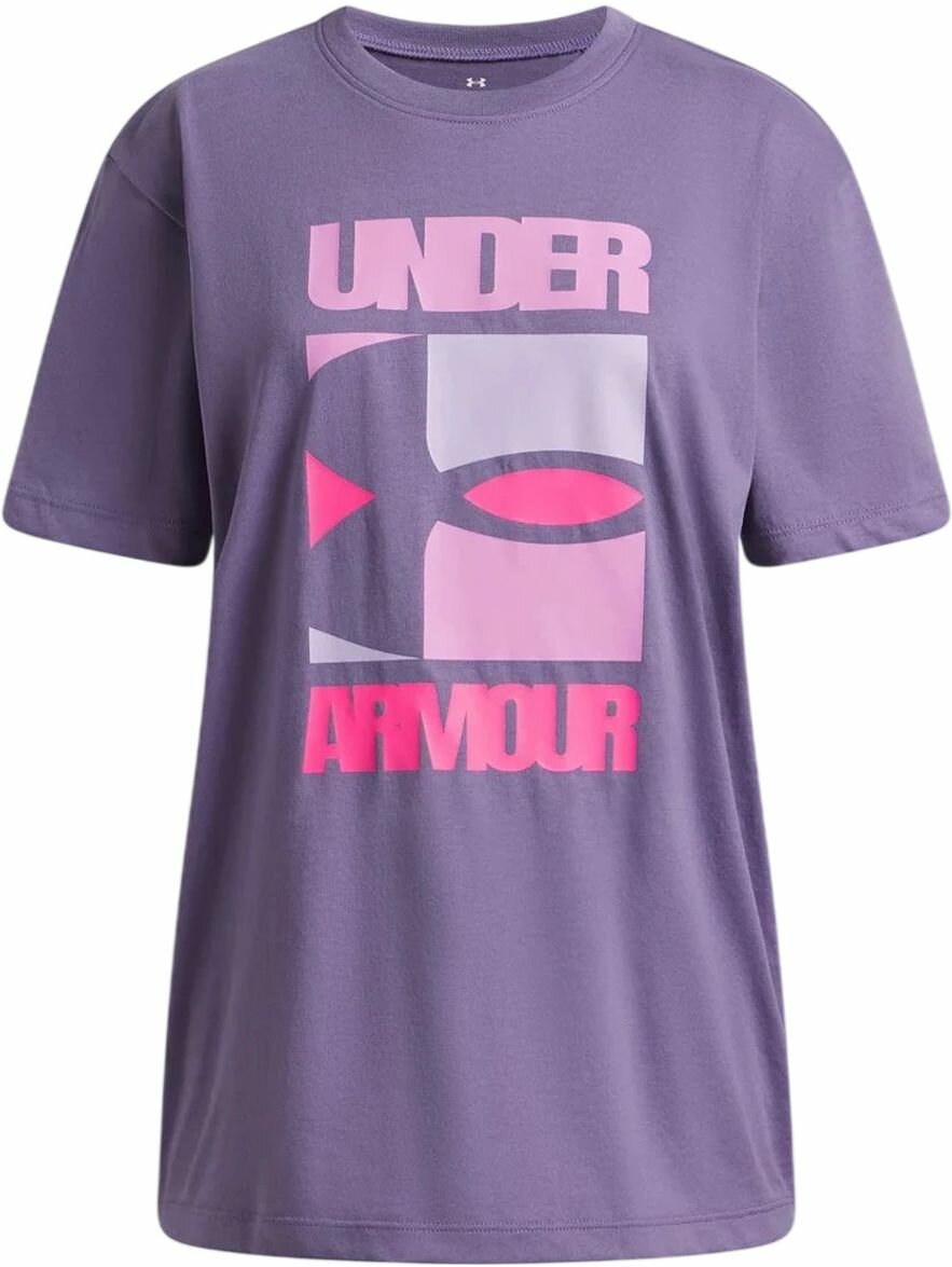 Футболка спортивная UA G BLOCK LOGO OS SS