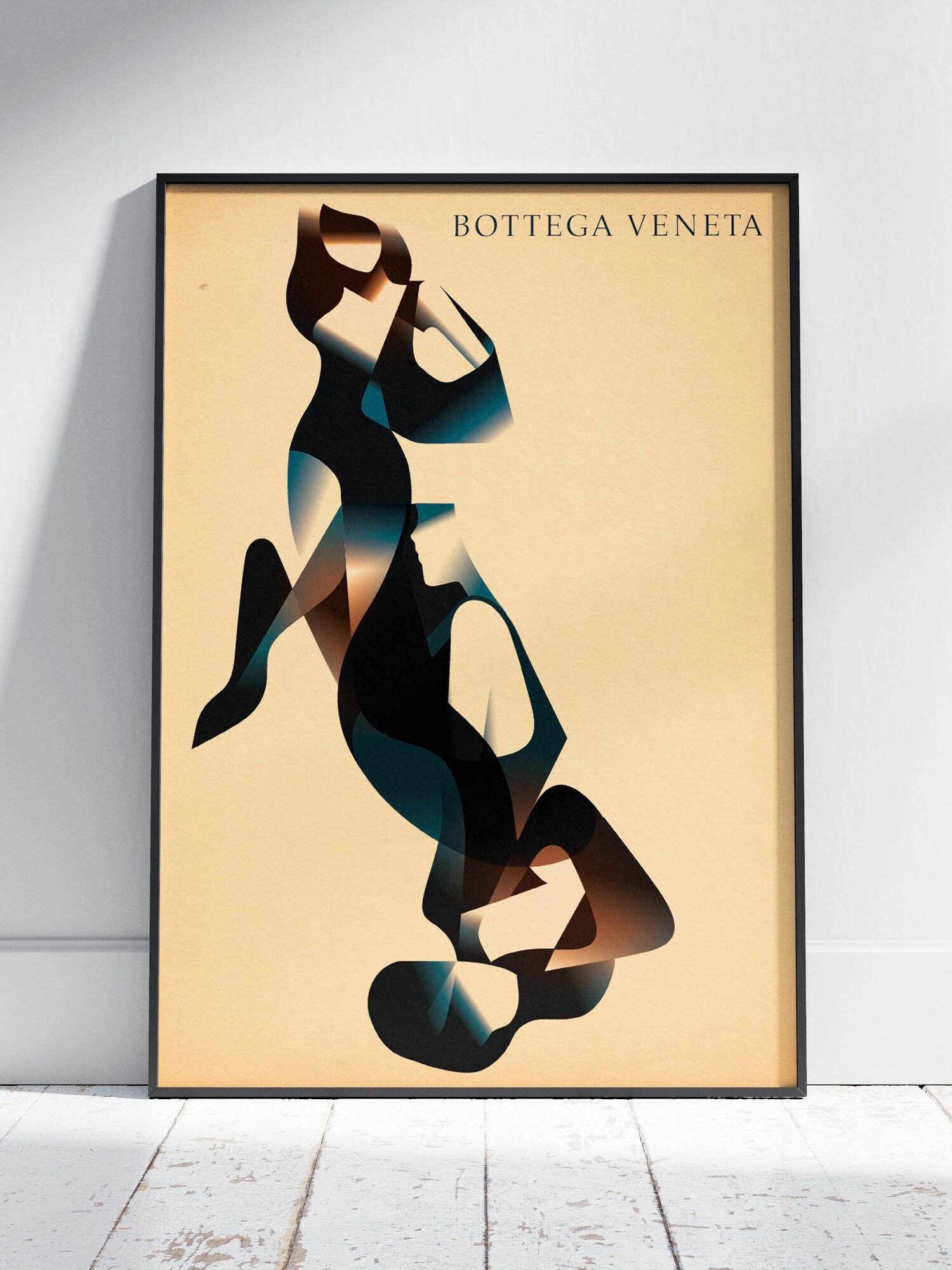 Плакат на стену для интерьера Боттега Венета (Bottega Veneta 9) - Постер по модели, бренду и моде формата A4 (21x30 см)