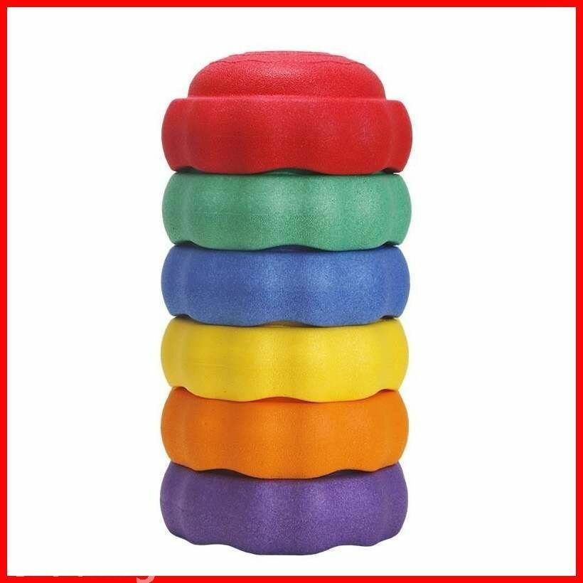 Комплект детского тренажёра для сенсорной интеграции Переправа через речной камень