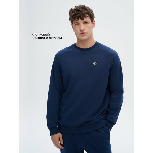 фото Свитшот спортивный rank competitor fleece sweatshirt, размер l, , синий