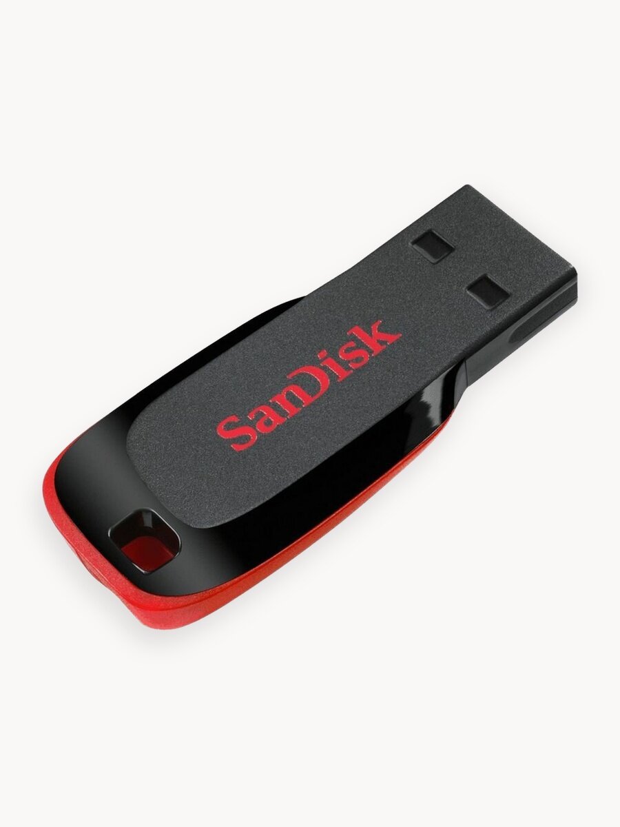 USB накопитель SanDisk 64GB Cruzer Blade USB 2.0(SDCZ50-064G-B35)
