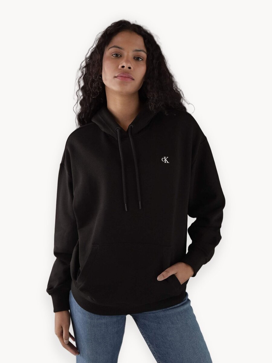 Свитшот Calvin Klein Jeans, размер M, , черный