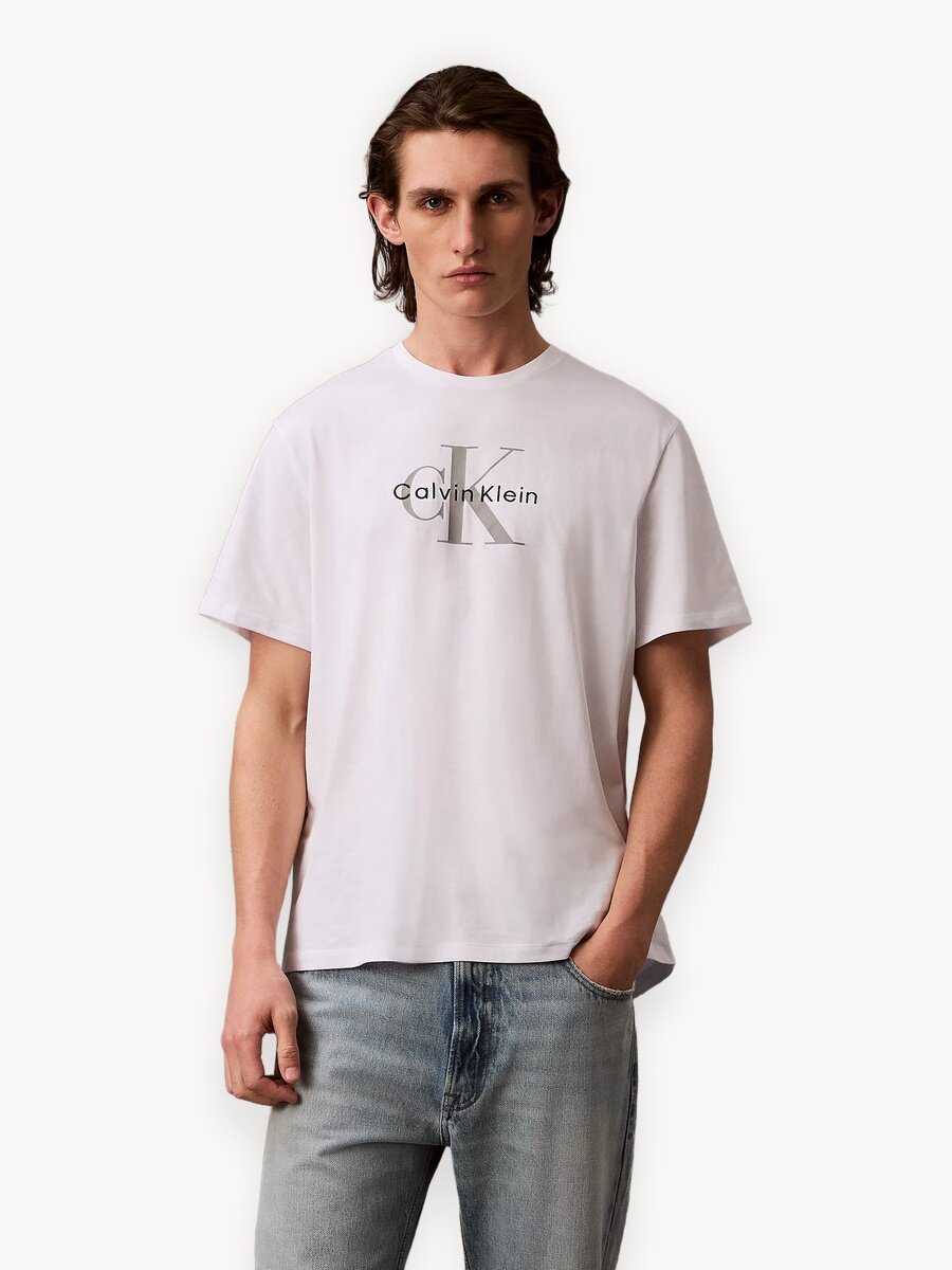 Футболка Calvin Klein Jeans, размер L, белый