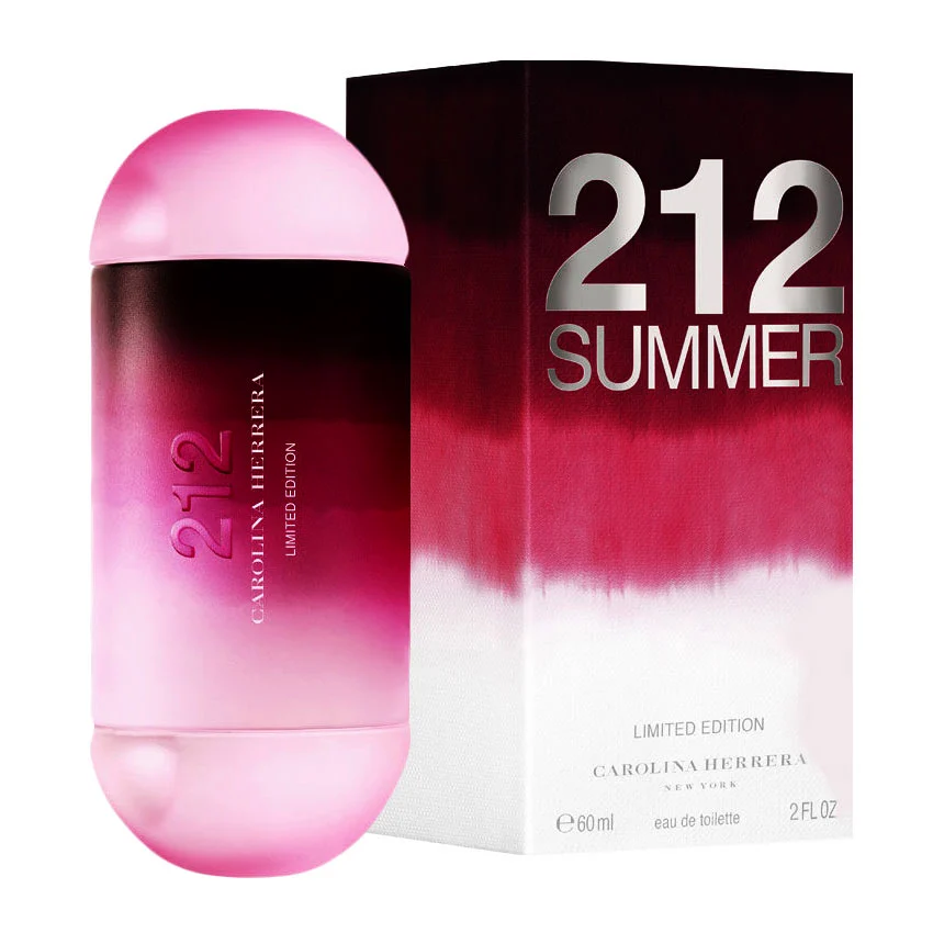 Carolina Herrera 212 Summer 60 мл женские духи / Каролина Херрера 212 Саммер