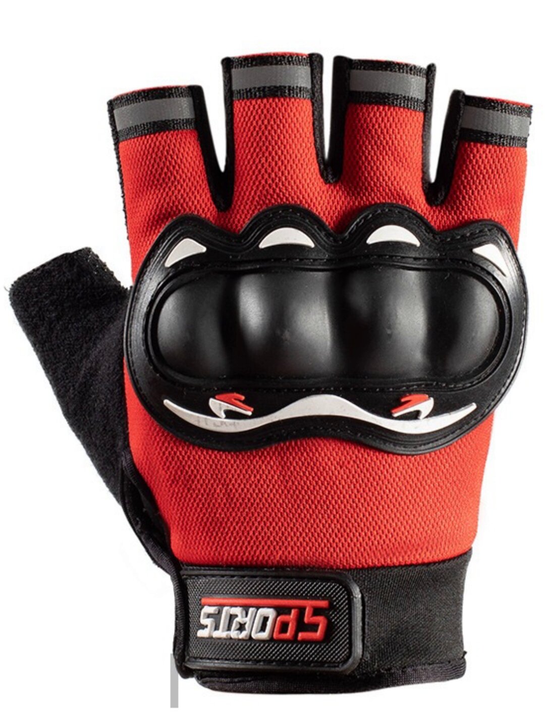 Перчатки  для мужчин и женщин, размер 20/23, красный 662 — фото 1