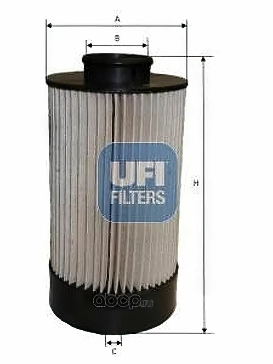 Фильтр топливный H152 D81.