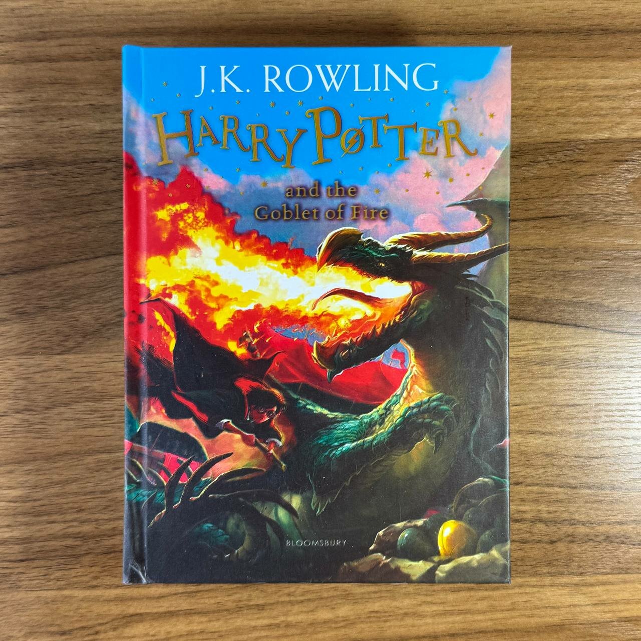 Книга "Harry potter and the Goblet of fire" Д. К. Роулинг, 740 страниц, А5, твердый переплет