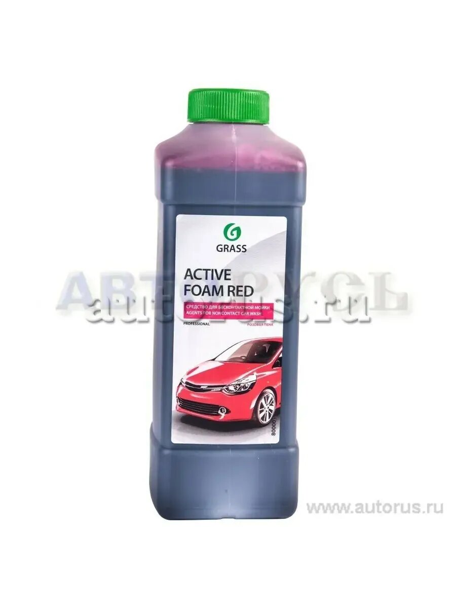 Автошампунь Active Foam Red для бесконтактной мойки 1л