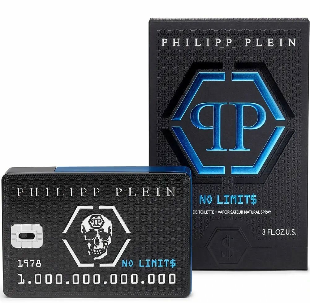 Philipp Plein No Limits Super Fresh Туалетная вода для мужчин 90 мл