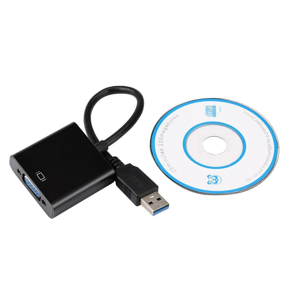 VGA внешний видеоадаптер видеоконвертера для Win7/8/11080P USB 3 к