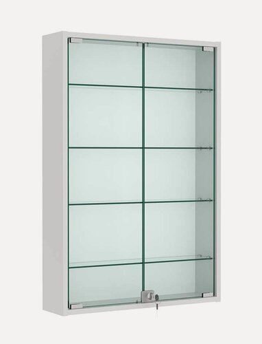 Изображение товара Витрина настенная №2-1А высокая, Серый