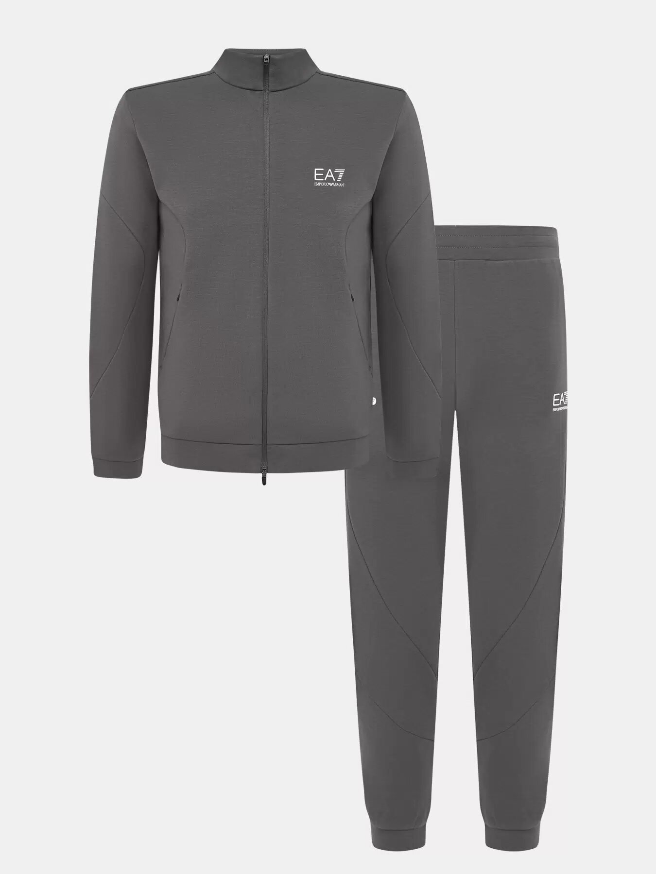 Костюм спортивный EA7 EMPORIO ARMANI, размер L, серый