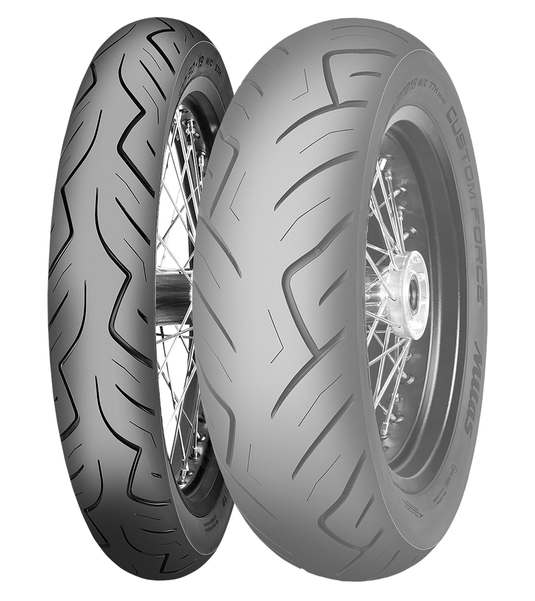 Мотошина Mitas CUSTOM FORCE 100/90-19 TL 57 H передняя