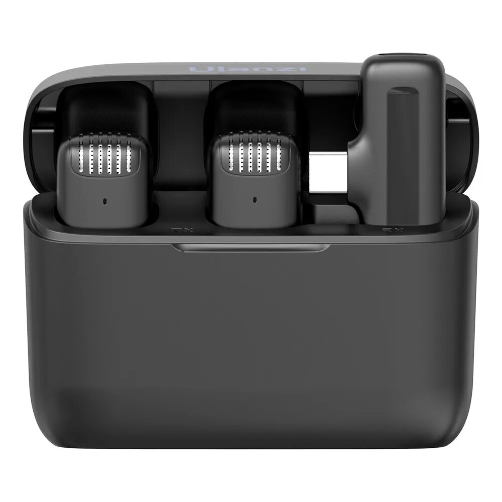 Беспроводной петличный микрофон Ulanzi J12 для iPhone/Android, Type-C Version black