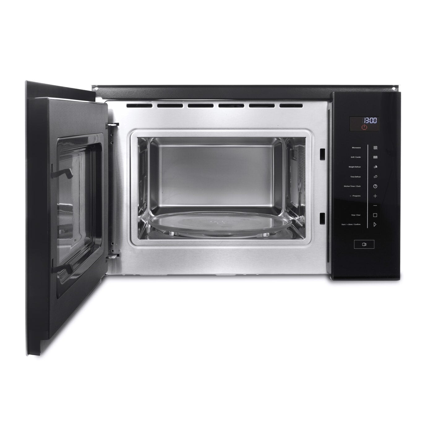 Микроволновая печь CASO Selection E 25 MGS, встраиваемая, сенсорное управление, 900Вт, черная