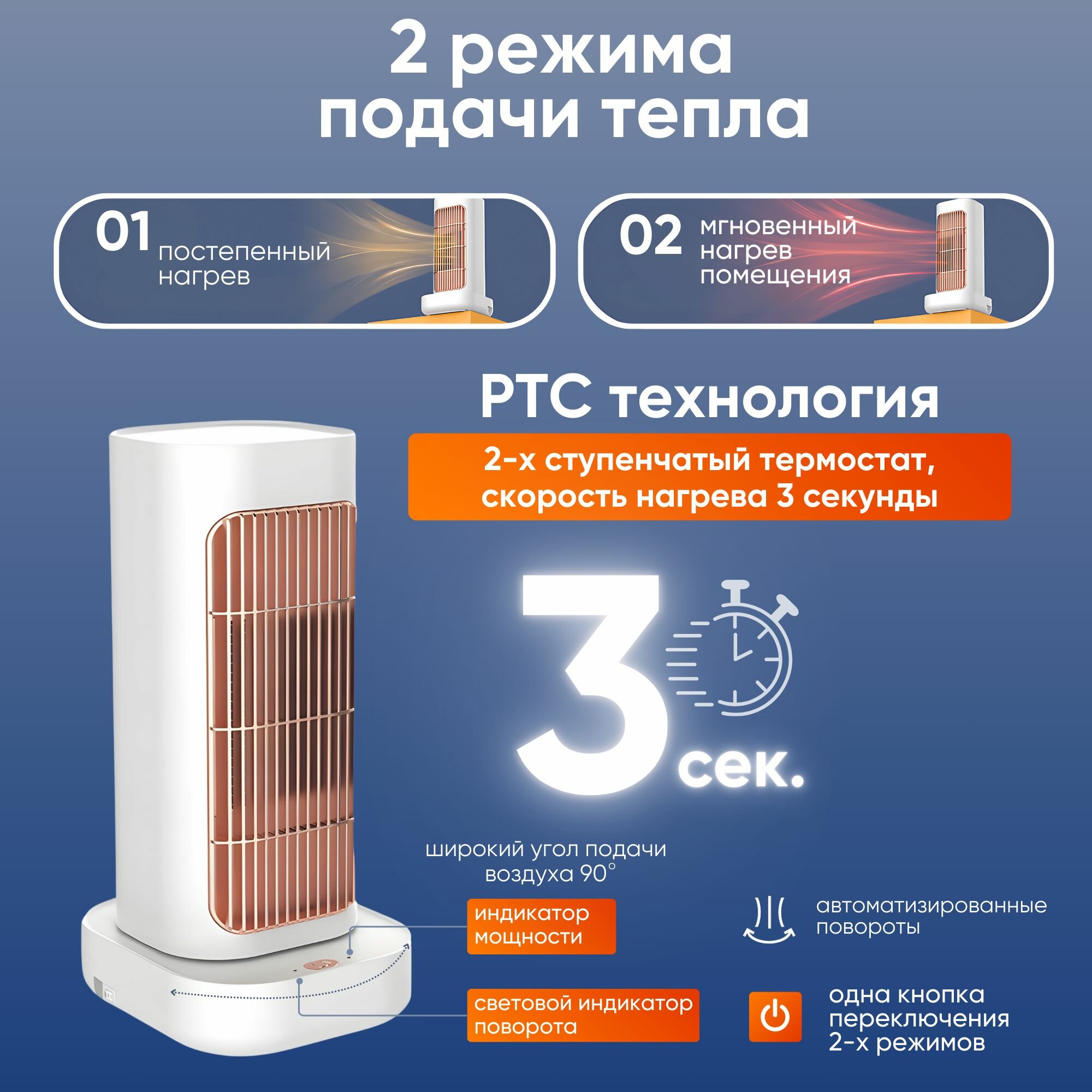Картинки Электрический инфракрасный обогреватель напольный для дома