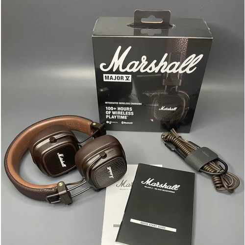 Беспроводные наушники Marshall Major V Bluetooth 53 BrownКоричневый 14790₽