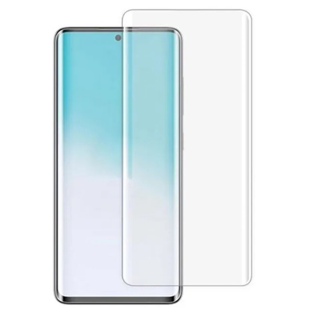 Защитное стекло на Samsung Galaxy S20 Ultra /S11 Plus, 3D ультрафиолет, прозрачное, X-CASE