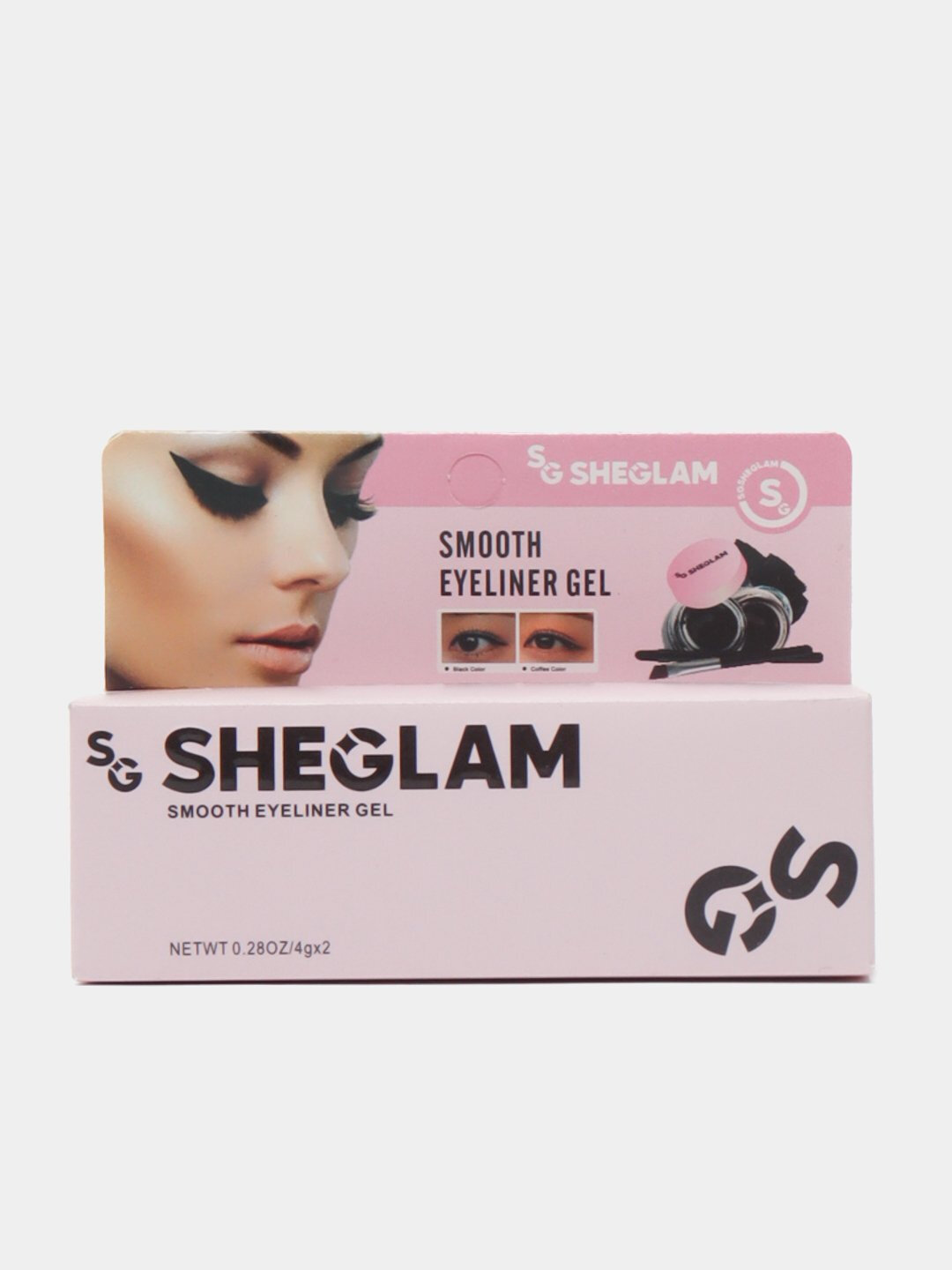 Гелевая помадка для бровей и глаз SHEGLAM, 2 в 1, набор из 2 цветов — фото 1