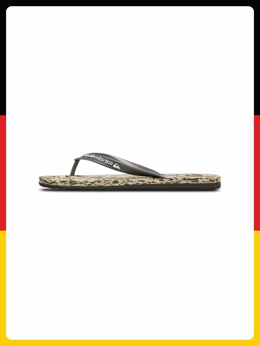 Шлёпанцы Quiksilver, размер 43EU, серый
