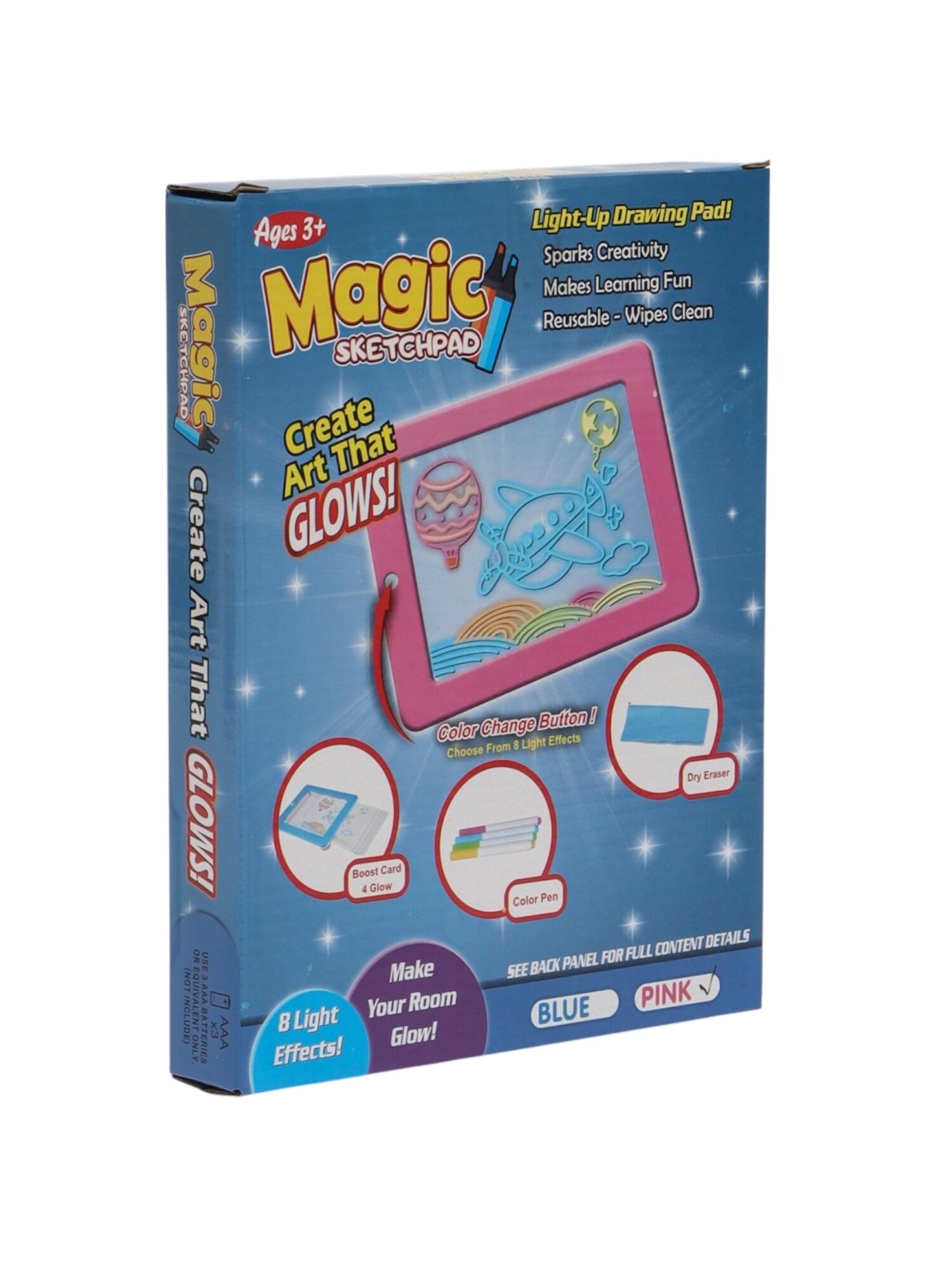 Magic Sketchpad — неоновая доска с подсветкой для рисования и творчества!