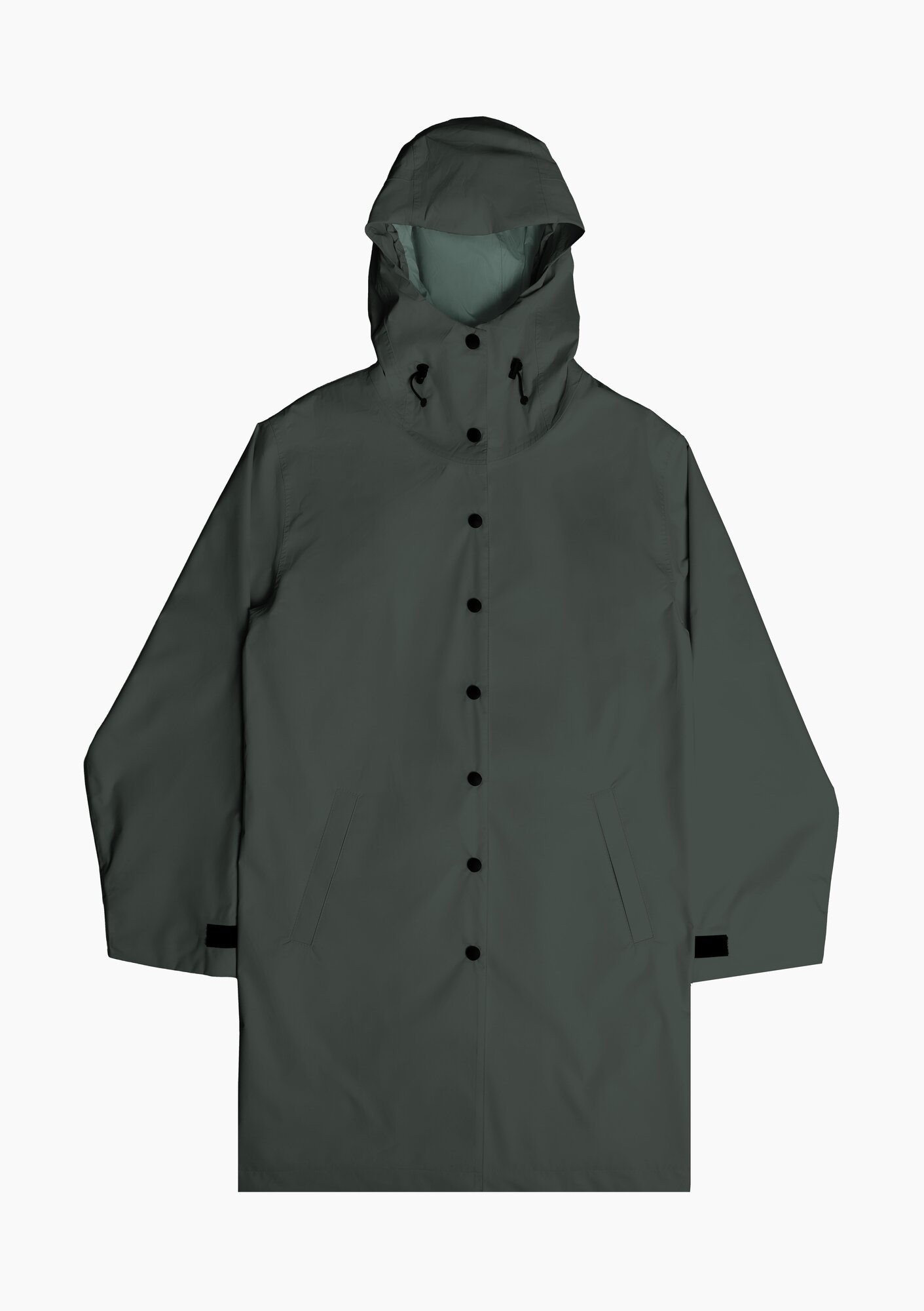 Плащ-дождевик CAVEMAN Осень-зима 2034 размер M хаки