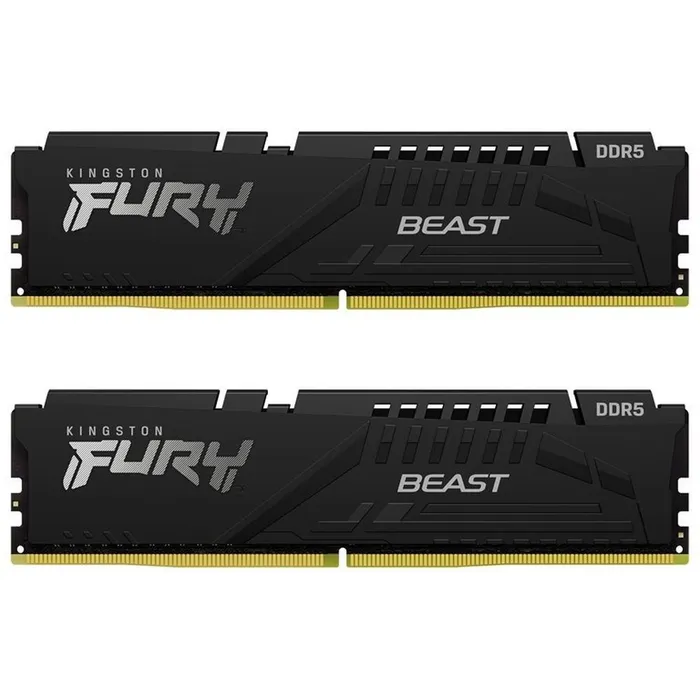 Оперативная память Kingston FURY Beast DIMM RAM 16ГБ 32ГБ DDR5 5200 МГц 2x16 ГБ (KF552C40BBK2-32)
