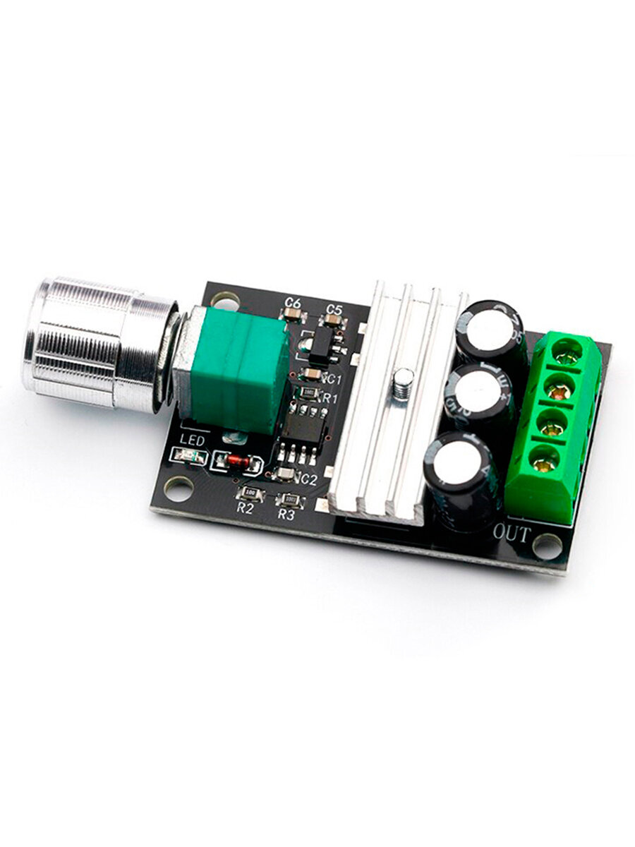 Регулируемый переключатель скорости постоянного тока