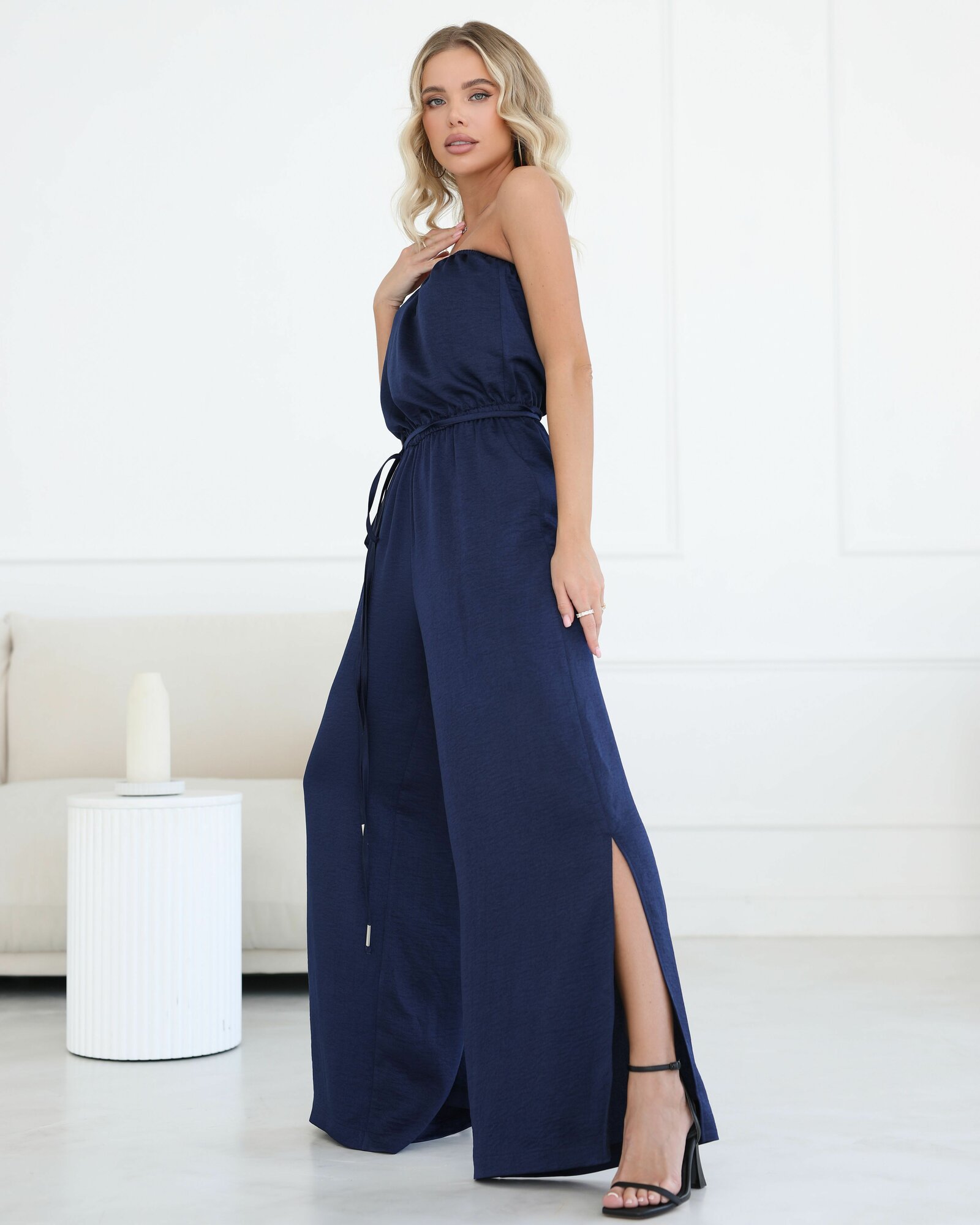 Комбинезон GILA лето2025, размер 2XL, темно-синий