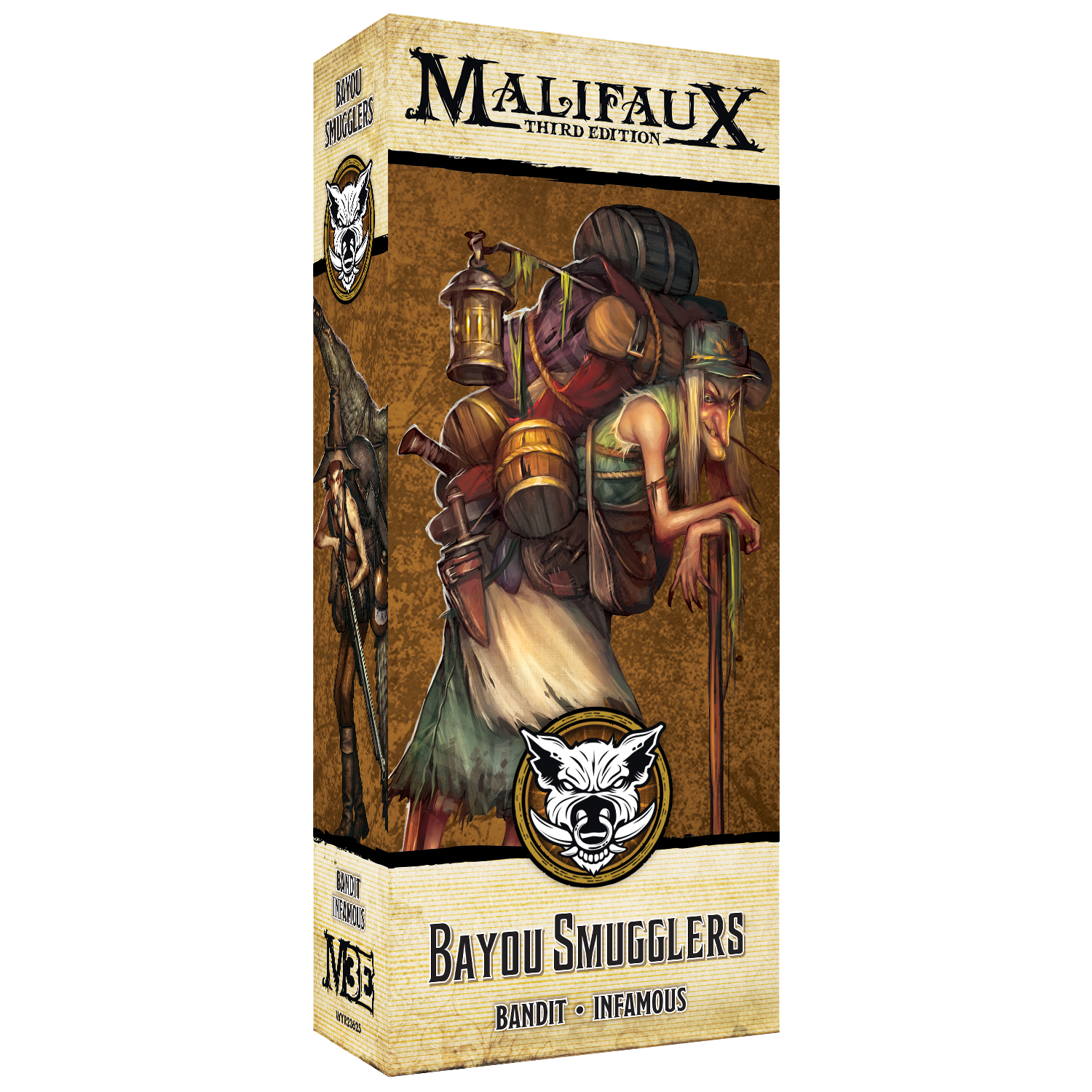 Миниатюры Wyrd Games M3E "Bayou Smugglers", для настольной игры Malifaux