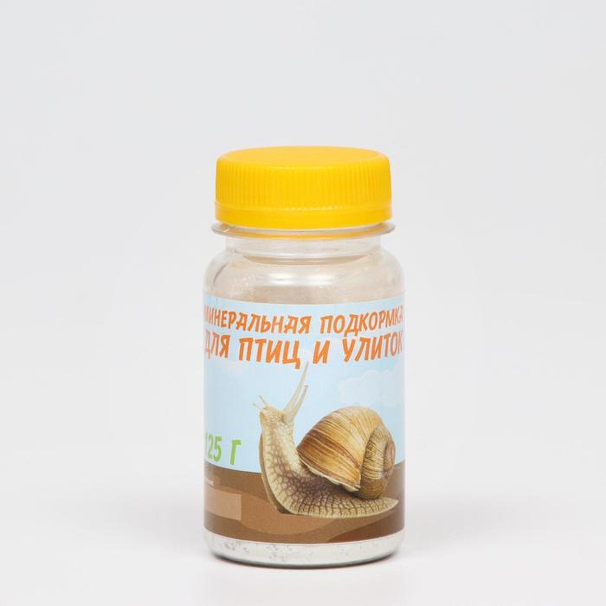 Минеральная подкормка "Пижон" для птиц и улиток банка 125 г
