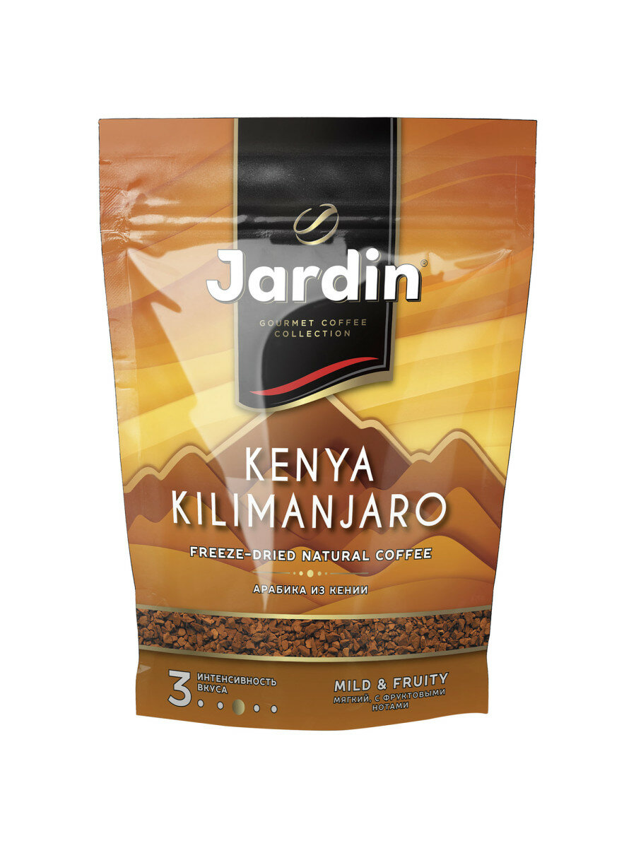 Кофе растворимый JARDIN "Kenya Kilimanjaro" 150 г, сублимированный