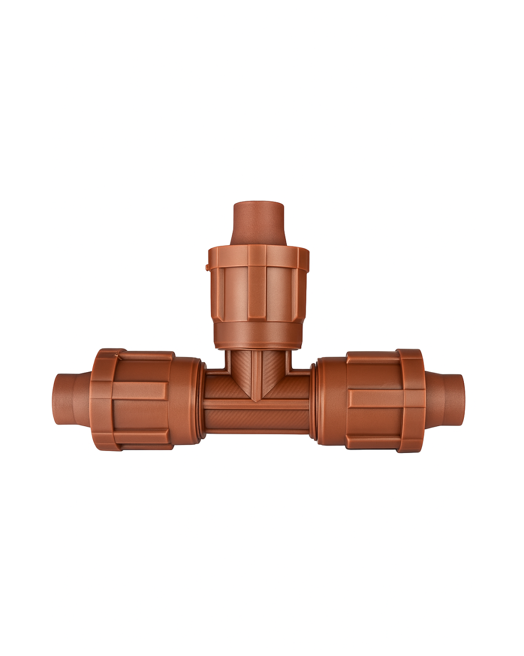 Тройник для подключения капельных лент и трубок (Диаметр: 16 мм)